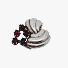 Afbeelding in Gallery-weergave laden, Zilveren broche, jaren 40