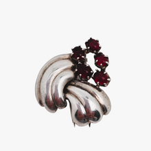 Afbeelding in Gallery-weergave laden, Zilveren broche, jaren 40