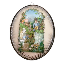 Charger l'image dans la galerie, cadre Le Charme des Violettes - Brocante en ligne