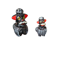 Load image into Gallery viewer, Redware, famille de caniches vintage en céramique, années 1950
