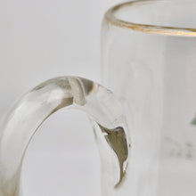 Load image into Gallery viewer, Carafe en verre émaillé à décor de fleurs et muguet, vers 1900 Le Charme des Violettes - Brocante en ligne