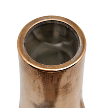 Load image into Gallery viewer, Carafon en cristal gravé et monture en métal doré, vers 1930-1950 Le Charme des Violettes - Brocante en ligne