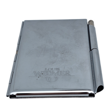 Afbeelding in Gallery-weergave laden, Louis Widmer, Carnet de notes vintage avec stylo bille intégré pour la sac, années 1970-1980