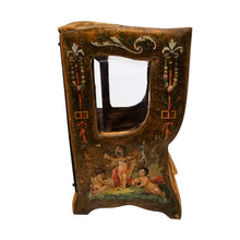 Charger l'image dans la galerie, Porte-montre chaise à porteurs miniature aux angelots, années 1880-1900 Le Charme des Violettes - Brocante en ligne