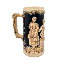 Load image into Gallery viewer, Chope à bière vintage en céramique allemande, French Zone, années 1945-55