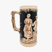 Load image into Gallery viewer, Chope à bière vintage en céramique allemande, French Zone, années 1945-55