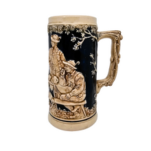 Load image into Gallery viewer, Chope à bière vintage en céramique allemande, French Zone, années 1945-55