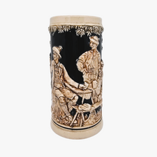 Load image into Gallery viewer, Chope à bière vintage en céramique allemande, French Zone, années 1945-55