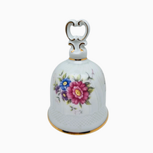 Load image into Gallery viewer, Hollhaza Hungary, Cloche en porcelaine vintage, années 1960