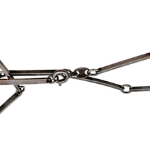 Afbeelding in Gallery-weergave laden, Collier "Herbier" en argent 800 et verre fusionné, vers 1970