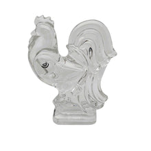 Load image into Gallery viewer, Val Saint-Lambert, Coq en cristal signé vintage, années 1960-1980 Le Charme des Violettes - Brocante en ligne