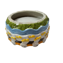 Afbeelding in Gallery-weergave laden, Vintage Italiaanse keramische eendkom