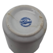 Load image into Gallery viewer, Cristofoli 90/Pozzani, Vintage suite of 8 silver-plated and porcelain espresso cups, 1960s