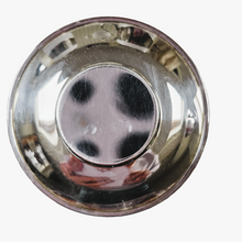 Load image into Gallery viewer, Cristofoli 90/Pozzani, Vintage suite of 8 silver-plated and porcelain espresso cups, 1960s