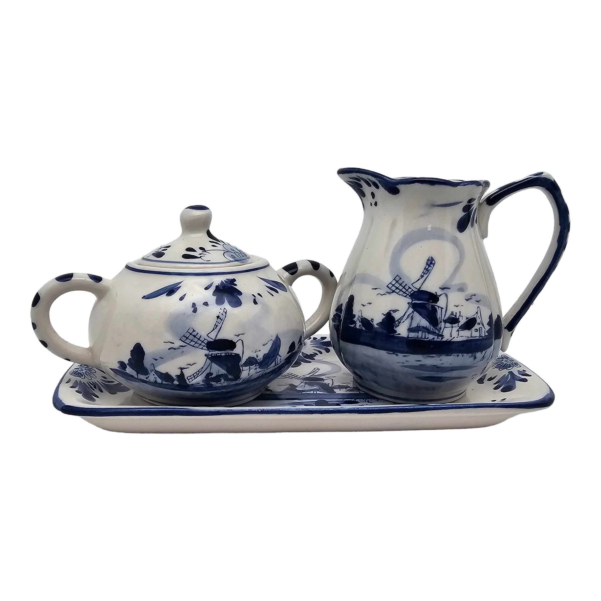THEIERE SUCRIER ET Pot A Lait En Porcelaine Lisere Dore En Tres Bon