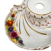 Afbeelding in Gallery-weergave laden, Encrier vintage en porcelaine allemande PMP Plaue, entre 1973 et 1989