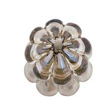 Load image into Gallery viewer, Encrier en verre soufflé godronné Belle Epoque, vers 1880-1910
