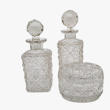 Charger l'image dans la galerie, Val Saint Lambert (attribué à), Ensemble de toilette en cristal taillé, années 1900-1930