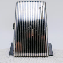 Load image into Gallery viewer, Carl Becker. Art Deco cigarette case in solid silver