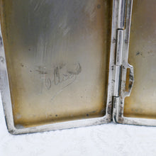 Load image into Gallery viewer, Carl Becker. Art Deco cigarette case in solid silver