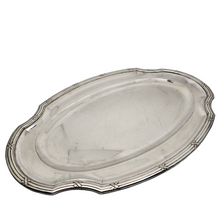 Load image into Gallery viewer, Fallon Orfèvre Namur, Plat de service ovale de style Louis XVI en métal argenté, années 1900
