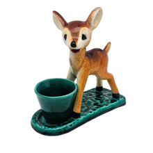 Charger l'image dans la galerie, Vallauris, Faon en céramique vintage, années 1950-1960 Le Charme des Violettes - Brocante en ligne