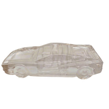 Charger l'image dans la galerie, Voiture de sport Ferrari Testarossa en verre moulé vintage, années 1980-1990 Le Charme des Violettes - Brocante en ligne