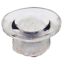 Load image into Gallery viewer, Val Saint Lambert, Flacon à parfum Art Déco en cristal bleu cobalt, années 1930-1940 Le Charme des Violettes - Brocante en ligne