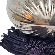 Charger l'image dans la galerie, Flacon à sels cannelé en argent 800, Belle Époque, fin XIXè - début XXè