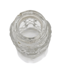 Load image into Gallery viewer, Flacon édouardien en cristal taillé et argent sterling – Angleterre, Chester, 1915 Le Charme des Violettes - Brocante en ligne