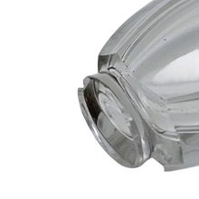 Afbeelding in Gallery-weergave laden, Flacon à parfum en cristal et bouchon en vermeil, fin XIXᵉ - début XXᵉ siècle Le Charme des Violettes - Brocante en ligne