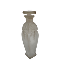 Afbeelding in Gallery-weergave laden, Legras & Cie (attribué à), Flacon à parfum Art nouveau à la libellule en verre sablé moulé, vers 1905-1915 Le Charme des Violettes - Brocante en ligne