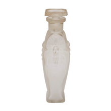 Afbeelding in Gallery-weergave laden, Legras & Cie (attribué à), Flacon à parfum Art nouveau à la libellule en verre sablé moulé, vers 1905-1915 Le Charme des Violettes - Brocante en ligne