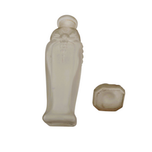 Afbeelding in Gallery-weergave laden, Legras & Cie (attribué à), Flacon à parfum Art nouveau à la libellule en verre sablé moulé, vers 1905-1915 Le Charme des Violettes - Brocante en ligne