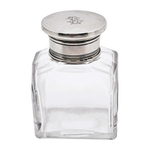 Charger l'image dans la galerie, Flacon de toilette en cristal taillé et argent vermeil, Angleterre, Londres, 1886 Le Charme des Violettes - Brocante en ligne