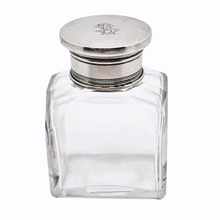 Charger l'image dans la galerie, Flacon de toilette anglais en cristal taillé et argent vermeil – Londres, 1886 Le Charme des Violettes - Brocante en ligne