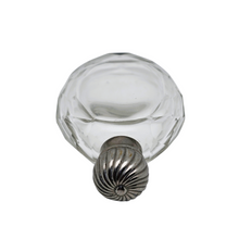 Charger l'image dans la galerie, Flacon de toilette en cristal taillé et métal argenté, années 1920-1930 Le Charme des Violettes - Brocante en ligne