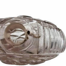 Afbeelding in Gallery-weergave laden, Victoriaanse zout- of parfumflesjes in geslepen kristal, 19e eeuw