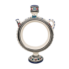 Load image into Gallery viewer, Gargoulette vintage en céramique Le charme des violettes - Brocante en ligne