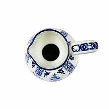 Load image into Gallery viewer, Gien. Large earthenware cider pitcher, Rouen decor, year 1867