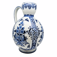 Load image into Gallery viewer, Gien. Large earthenware cider pitcher, Rouen decor, year 1867