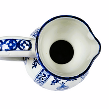 Load image into Gallery viewer, Gien. Large earthenware cider pitcher, Rouen decor, year 1867