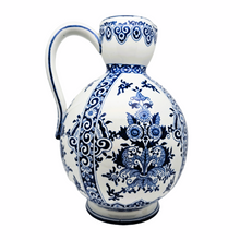 Load image into Gallery viewer, Gien. Large earthenware cider pitcher, Rouen decor, year 1867