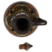 Load image into Gallery viewer, Gouda décor Beek. Carafe Art déco en céramique, années 1920 Le charme des violettes - Brocante en ligne