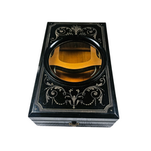 Load image into Gallery viewer, Graphoscope monocle pliant Napoléon III en bois noirci, vers 1850