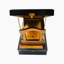 Load image into Gallery viewer, Graphoscope monocle pliant Napoléon III en bois noirci, vers 1850