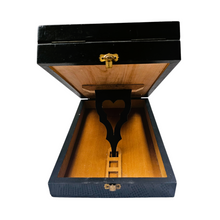 Load image into Gallery viewer, Graphoscope monocle pliant Napoléon III en bois noirci, vers 1850