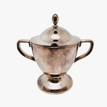 Load image into Gallery viewer, Hollandia Plate Hilversum, Service à café Art déco de 4 pièces en métal argenté de qualité, circa 1930