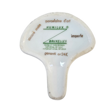 Afbeelding in Gallery-weergave laden, Humilux Brussel. Porseleinen radiatorbevochtiger in Empire-stijl gedecoreerd in 24K goud