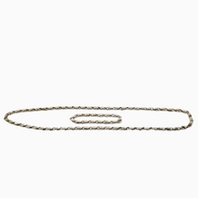 Afbeelding in Gallery-weergave laden, Jens J. Aagaard. Scandinavisch design ankerketting en armband in 925 zilver